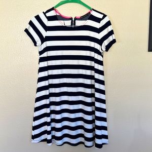 POTTER’S POT Navy Striped Dress